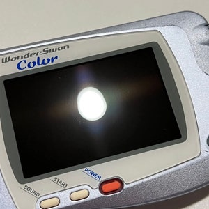 Pearl Blue Bandai WonderSwan Color WSC w/ Backlit IPS LCD Screen image 4