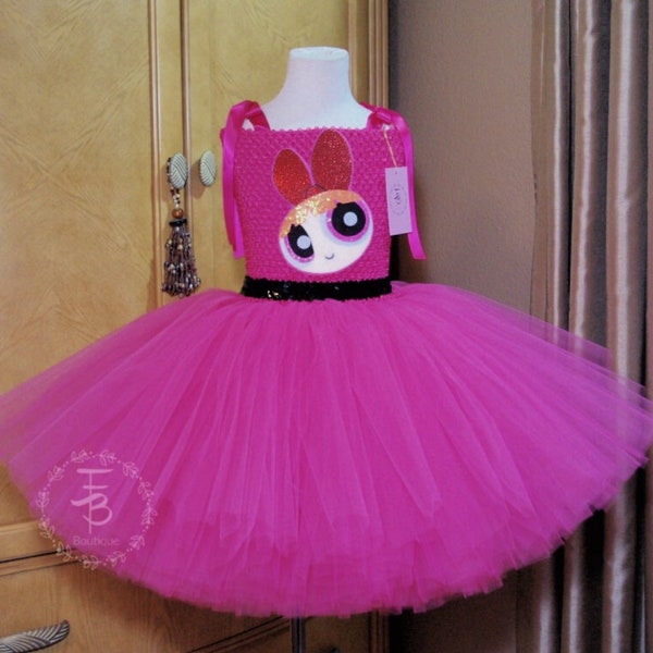 Blossom Tutu Dress, Powerpuff  Girls Costume