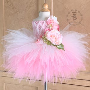 Pink Tutu Dress, Birthday, Girls Halloween Costume, Fairy Tutu dress, Fairy Dress, Fairy Costume, Fairy
