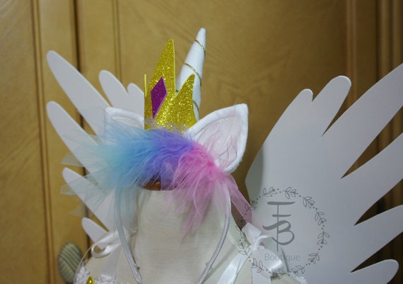 Princess Celestia Tutu Dress, Pony Tutu Dress, Pony Costume, Unicorn Tutu Dress, Tutu Dress