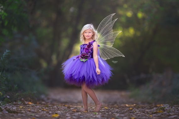 Eggplant Tutu Dress, Birthday, photo prop, Halloween, Fairy Tutu Dress, Purple Tutu Dress, Lavender Tutu Dress, Fairy Costume, Fairy Dress
