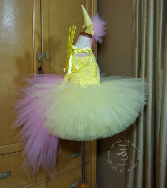 Fluttershy Tutu Dress, Pony Costume, Unicorn Tutu Dress Fluttershy Tutu Dress, Pony Costume, Unicorn Tutu Dress