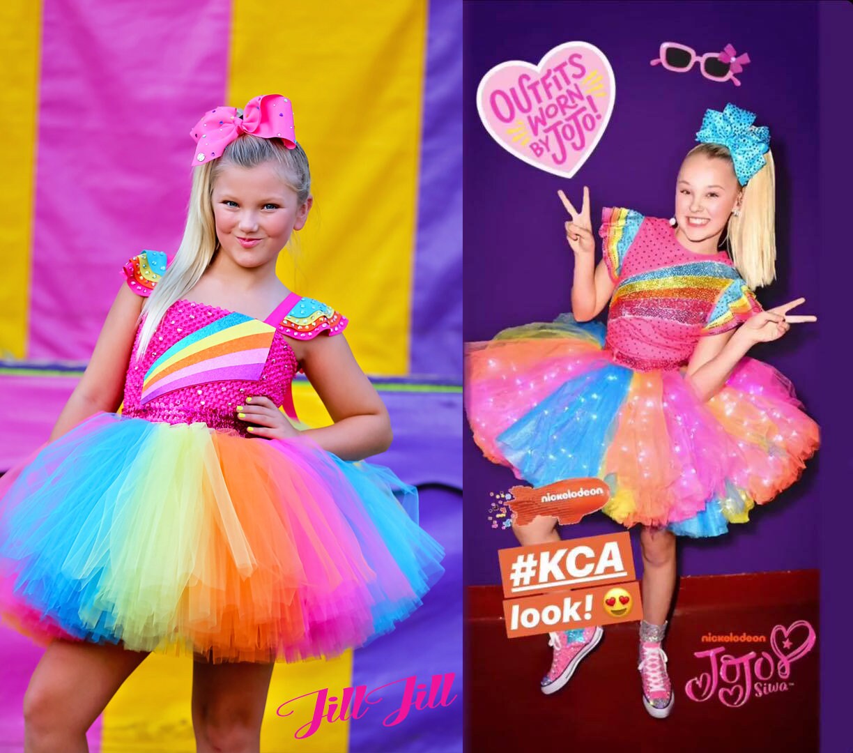 Jojo Siwa Tutu Dress Jojo Birthday Jojo Siwa Costume Etsy