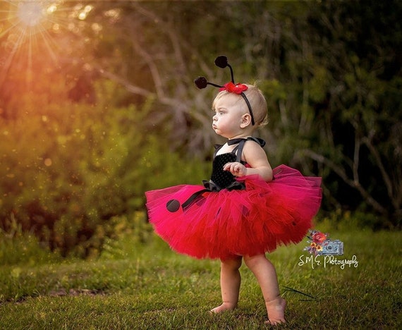 Ladybug Tutu Dress Birthday Photo Prop Halloween Lady Bug Tutu Dress Ladybug Tutu Dress Set Tutu Dress Set Ladybug Costume Etsy