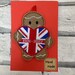 Union Jack 1926 - 2022 Gingerbread Ribbon Hanging Decorations, Queen memento Union Jack 