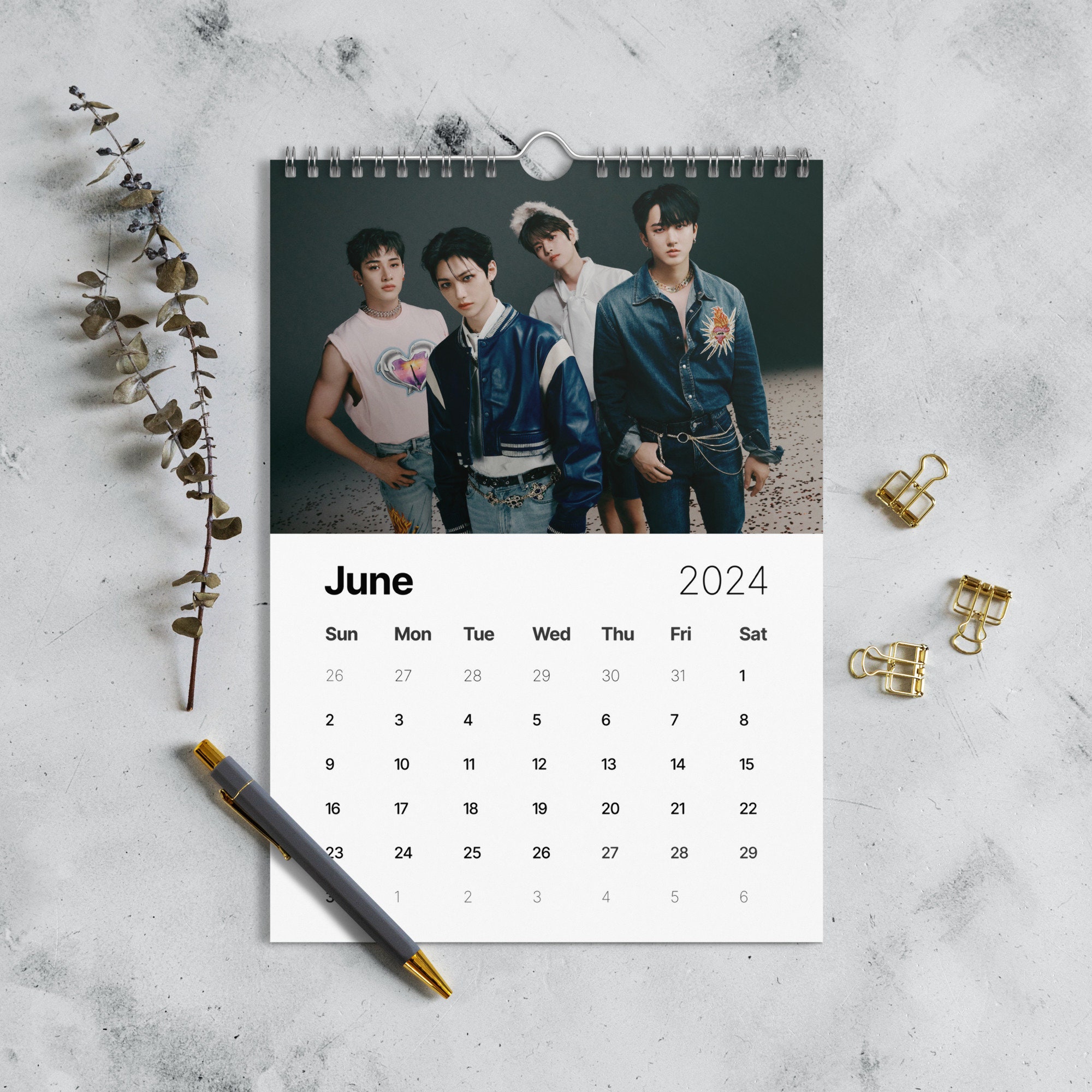 Kpop Stray Kids Wall Calendar 2024 Custom Stray Kids 2024 Etsy Australia
