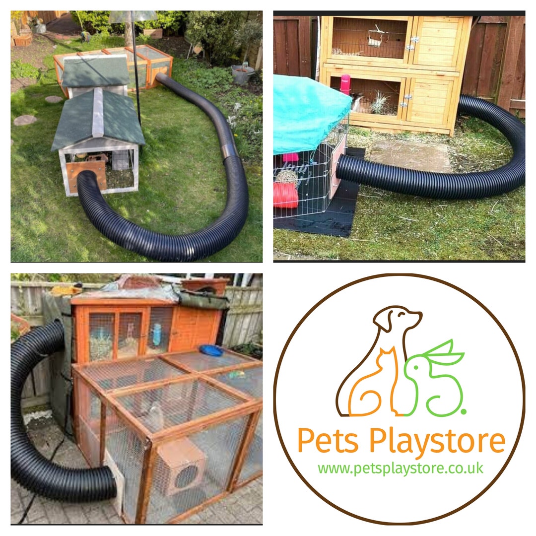 Buy Pet Rabbit, Guinea Pig Etc Flexible Inch Inch Diameter Play  Tunnel Online in India