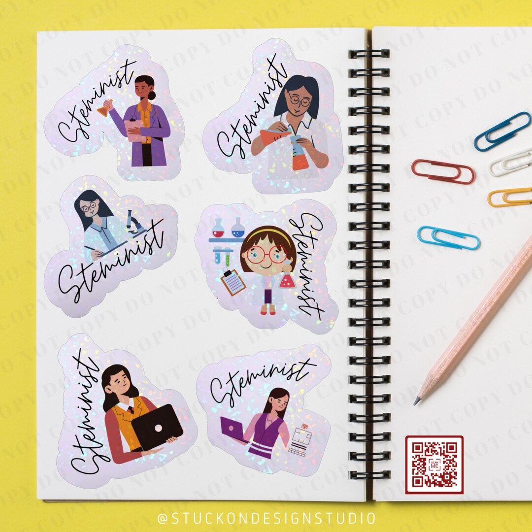 Stem Label Sticker STEM Sticker Pack 2 | Vinyl Stickers | Laptop Stickers | Waterproof ...