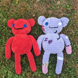 MTO Jumbo Hambo Crochet Plushie // New or 'Worn' // Marceline Adventure Time handmade amigurumi stuffed animal cute gift for her him