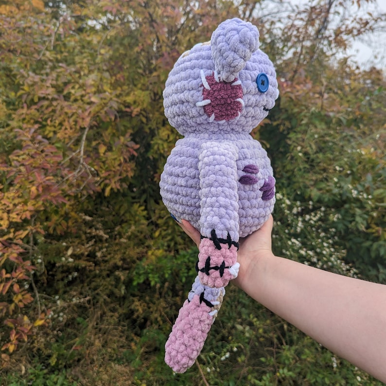 2in1 Hambo Crochet Amigurumi Marceline Bear Plushie Pattern Etsy