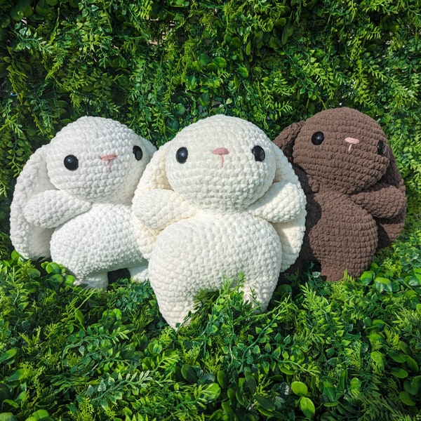 Crochet Jumbo Stuffed Animal Pattern - Etsy