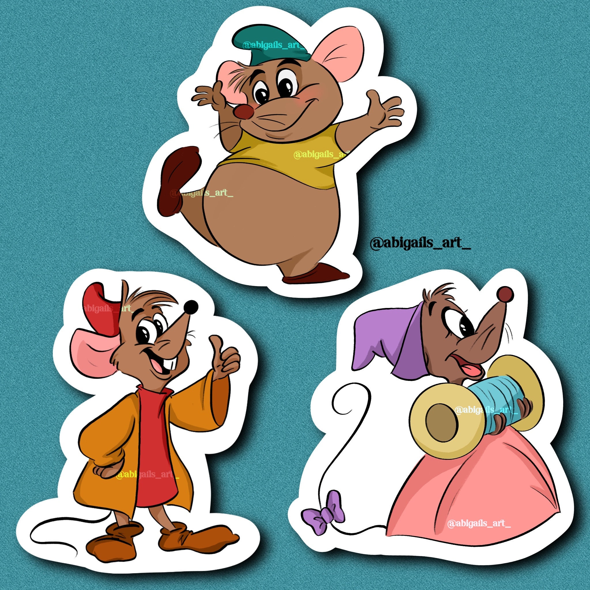 Mice Sticker Pack - Etsy