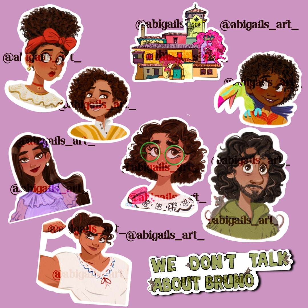Encanto Vinyl Stickers Etsy