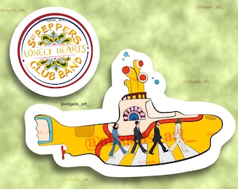 The Beatles Png STICKER Bundle Digital Sticker Packfor Notebook,ipad