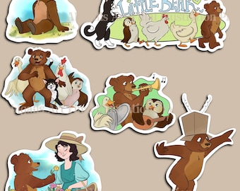 Bear and Friends Sticker Pack