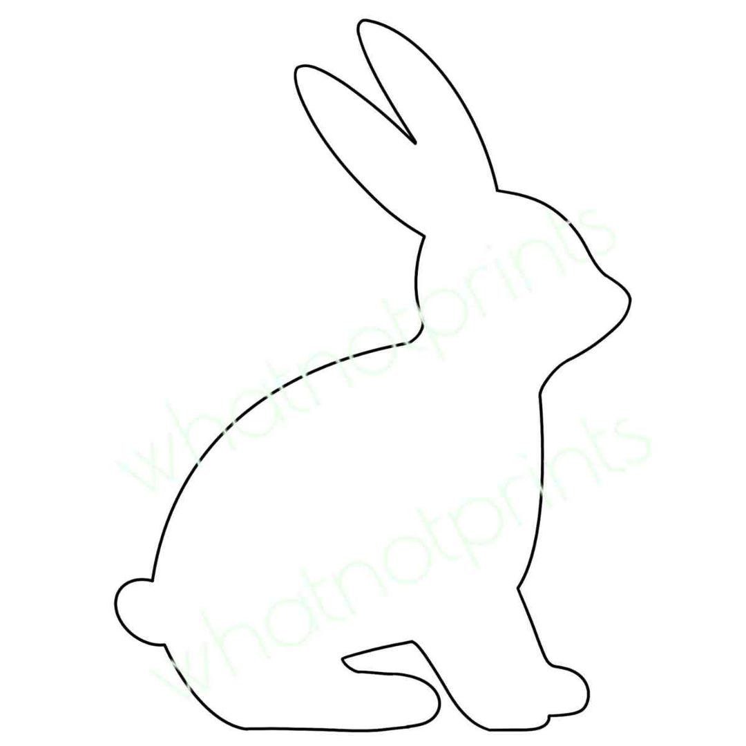 Sitting Rabbit Template This item is unavailable - Etsy