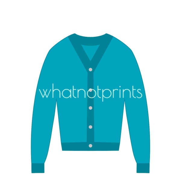 Commercial Use Ok Cardigan Sweater Png Transparent Background Instant Digital Download