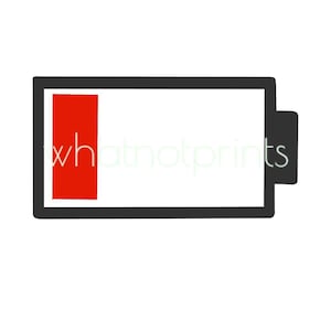 商用低バッテリーPNG透明背景即時ダウンロード