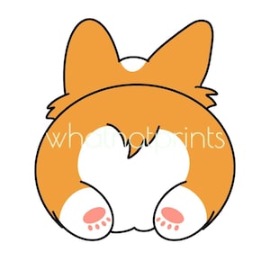 Corgi Bunda PNG Fundo Transparente Uso Comercial OK Clipart Download Digital Instantâneo
