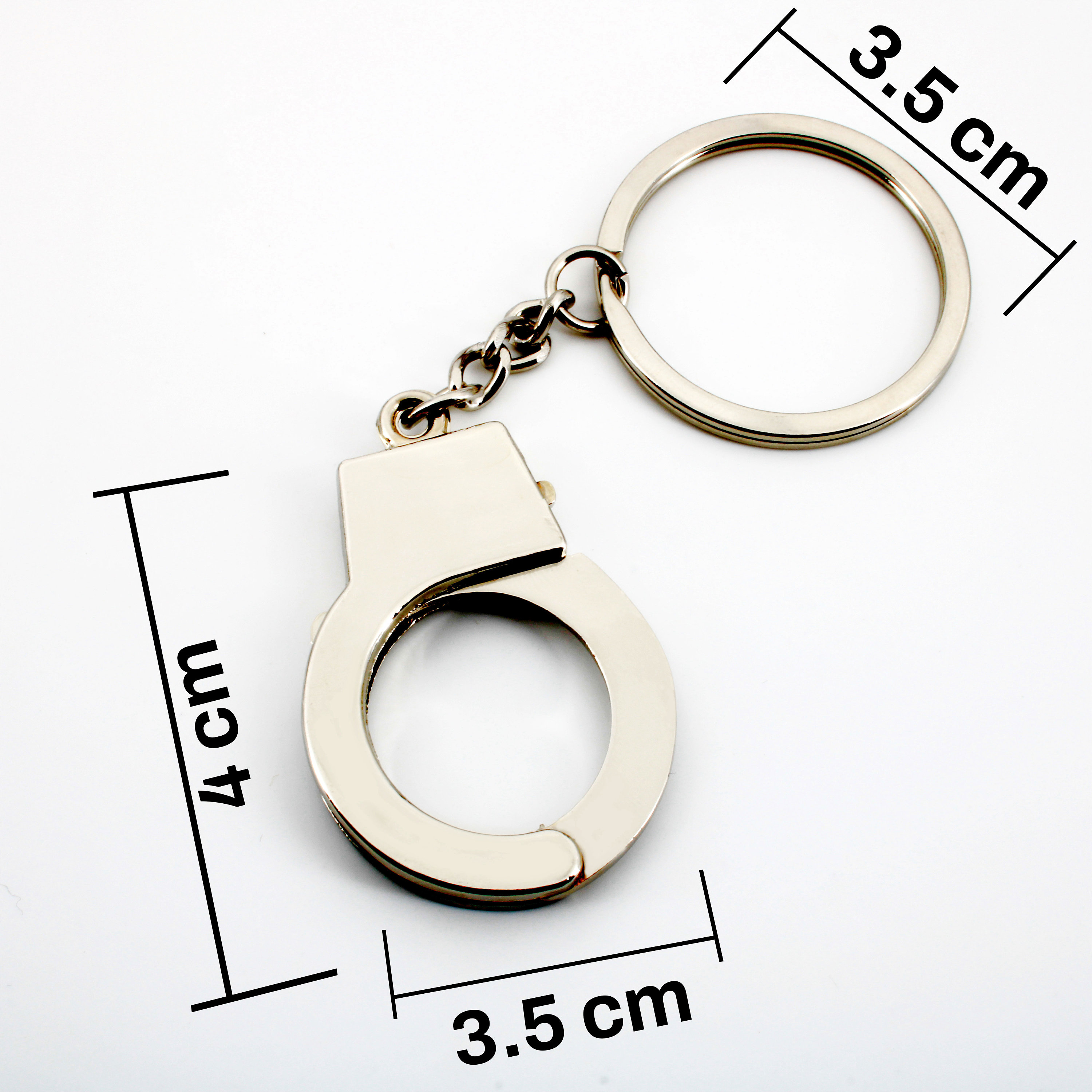 Personalized Police Handcuff Keychain, Personalized Initial Engraving ...