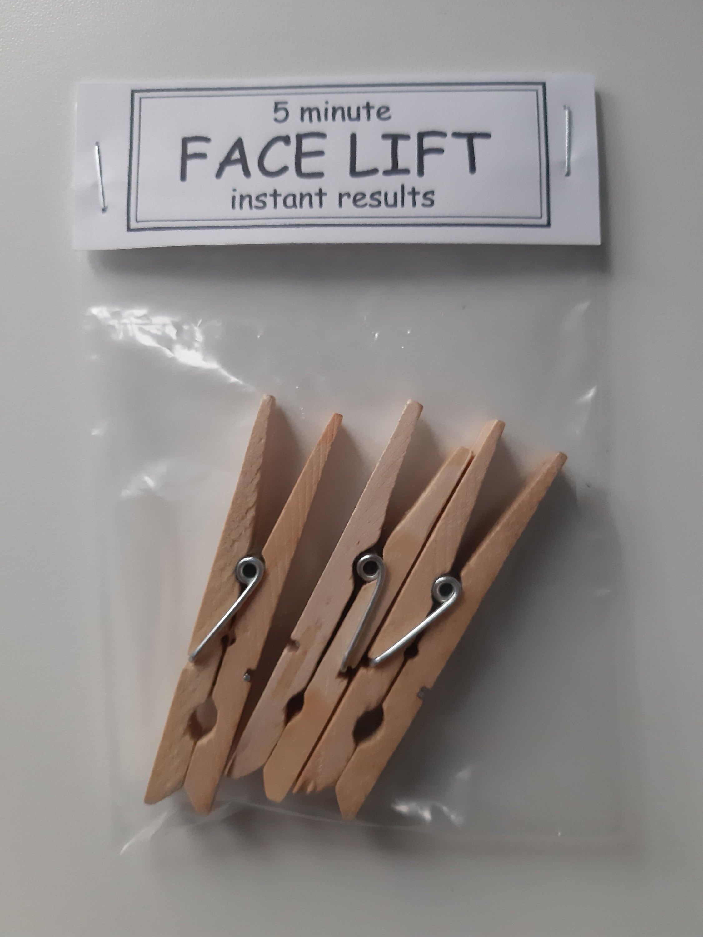 5 Minute Face Lift Womens Fun Novelty Joke Gift Christmas Etsy UK