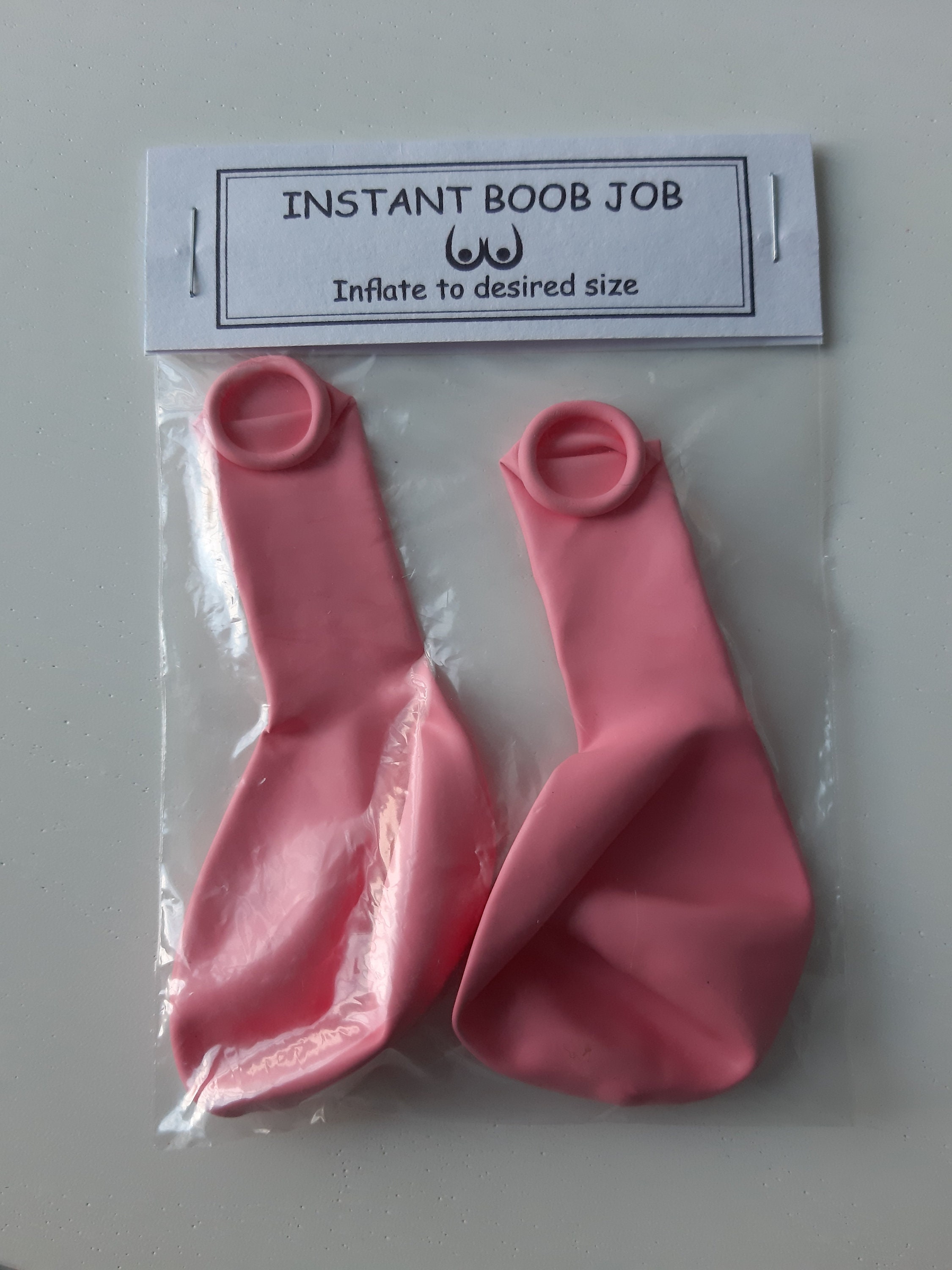 Instant Boob Job Womens Fun Novelty Joke Gift Balloons Christmas