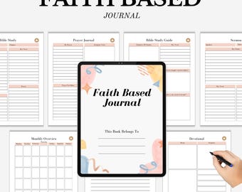 Faith-Based Prayer Journal: Gratitude & Mood Tracker (Printable PDF)