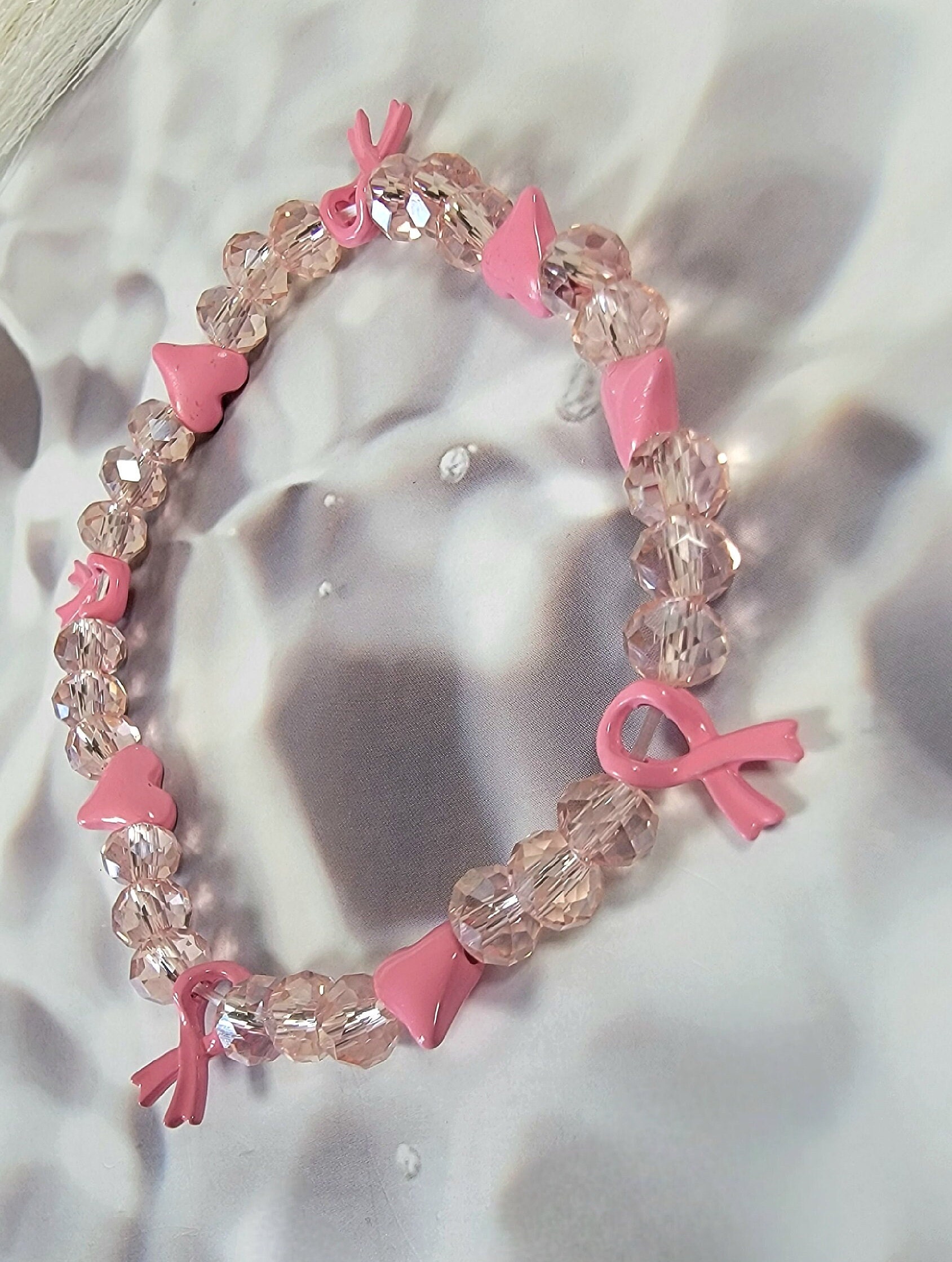 Wearable Ribbon Pink Ribbon Resilience Wear, Beacon for Hope for Warriors, Courage ...