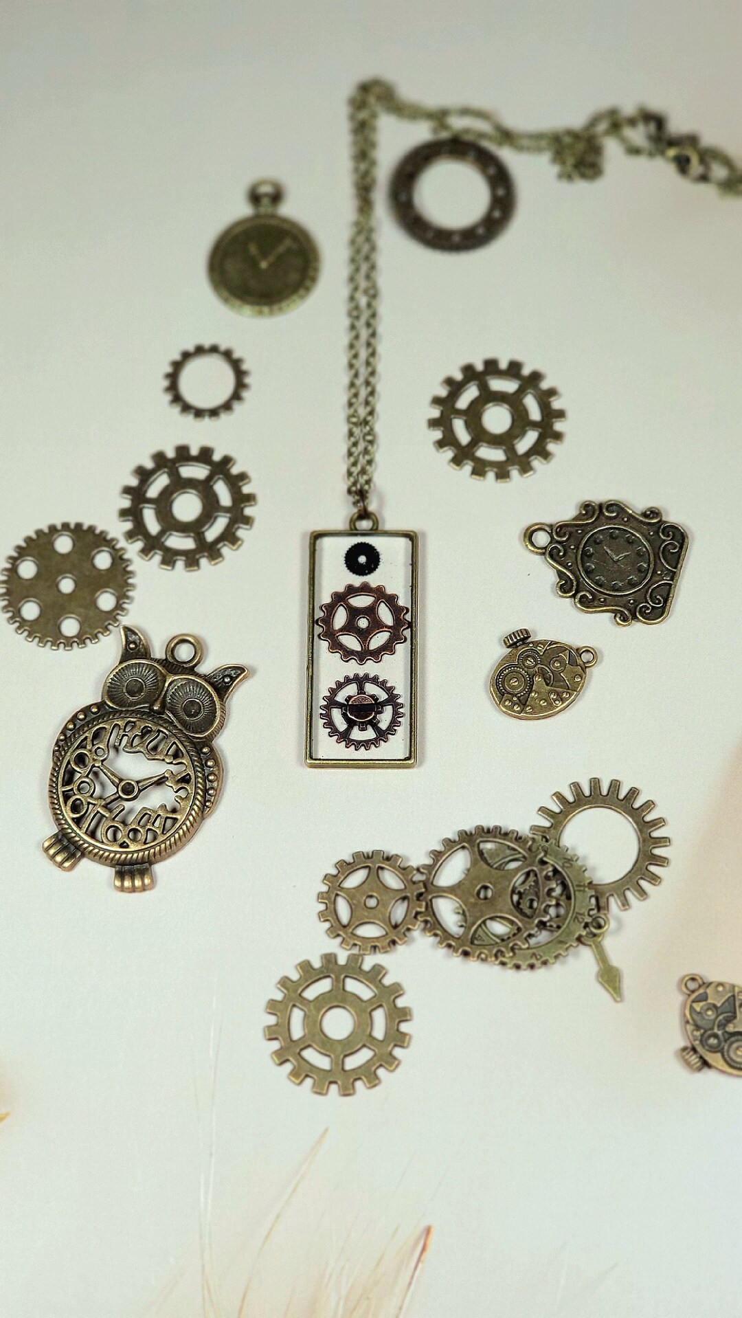 Steampunk Cogs & Wheels Necklace Vintage Themed Jewelry - Etsy