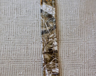 Camo Pacifier Clip - Hand Sewn  Fabric – (3 pack)
