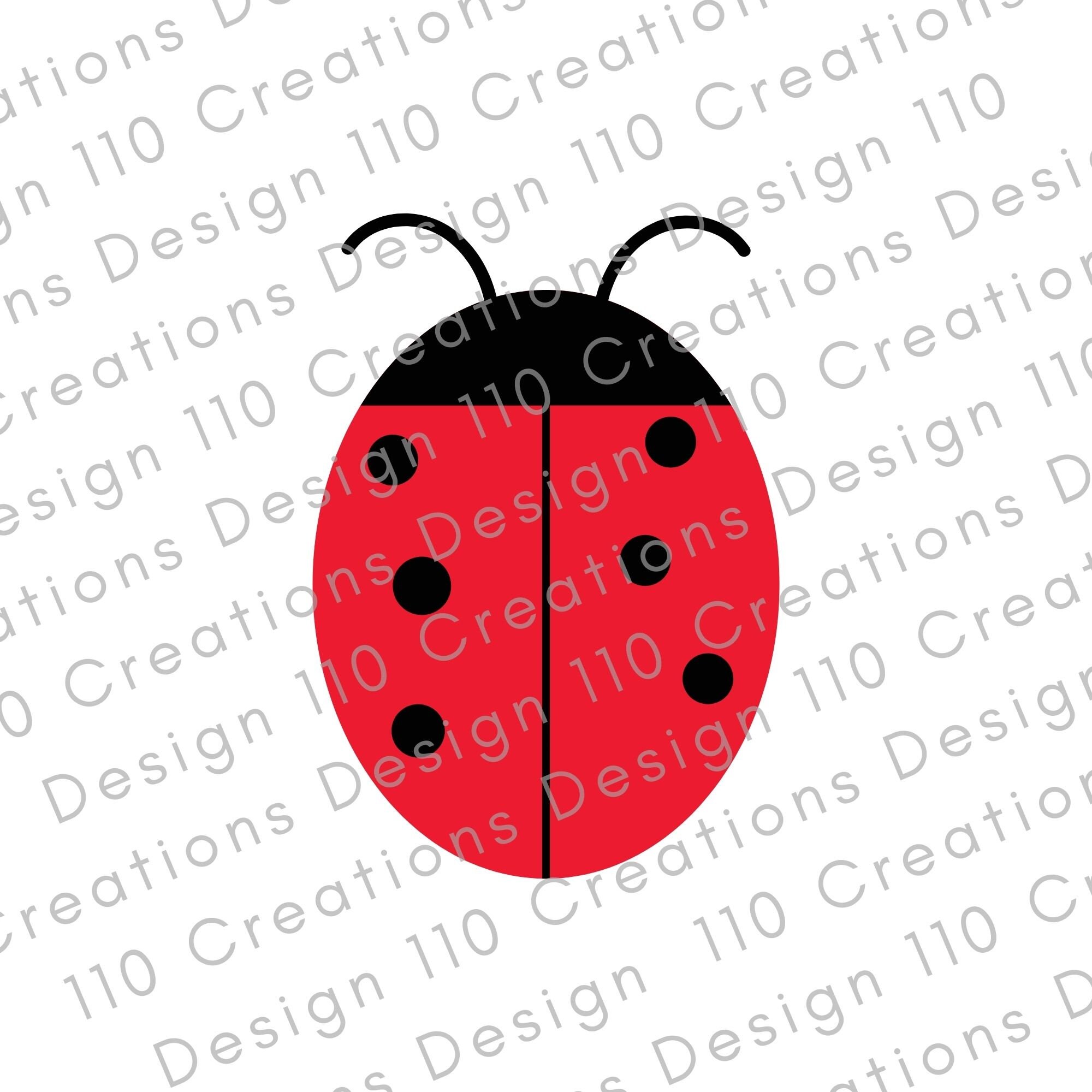 Ladybug SVG PNG DXF - Ladybug Cut File - Ladybug Digital Art - Ladybug ...