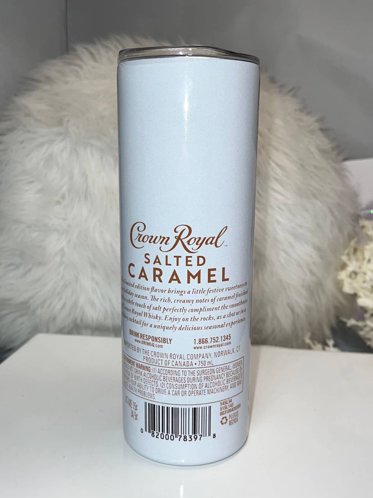 Crown Royal Salted Caramel Stainless Steel Tumbler - Etsy