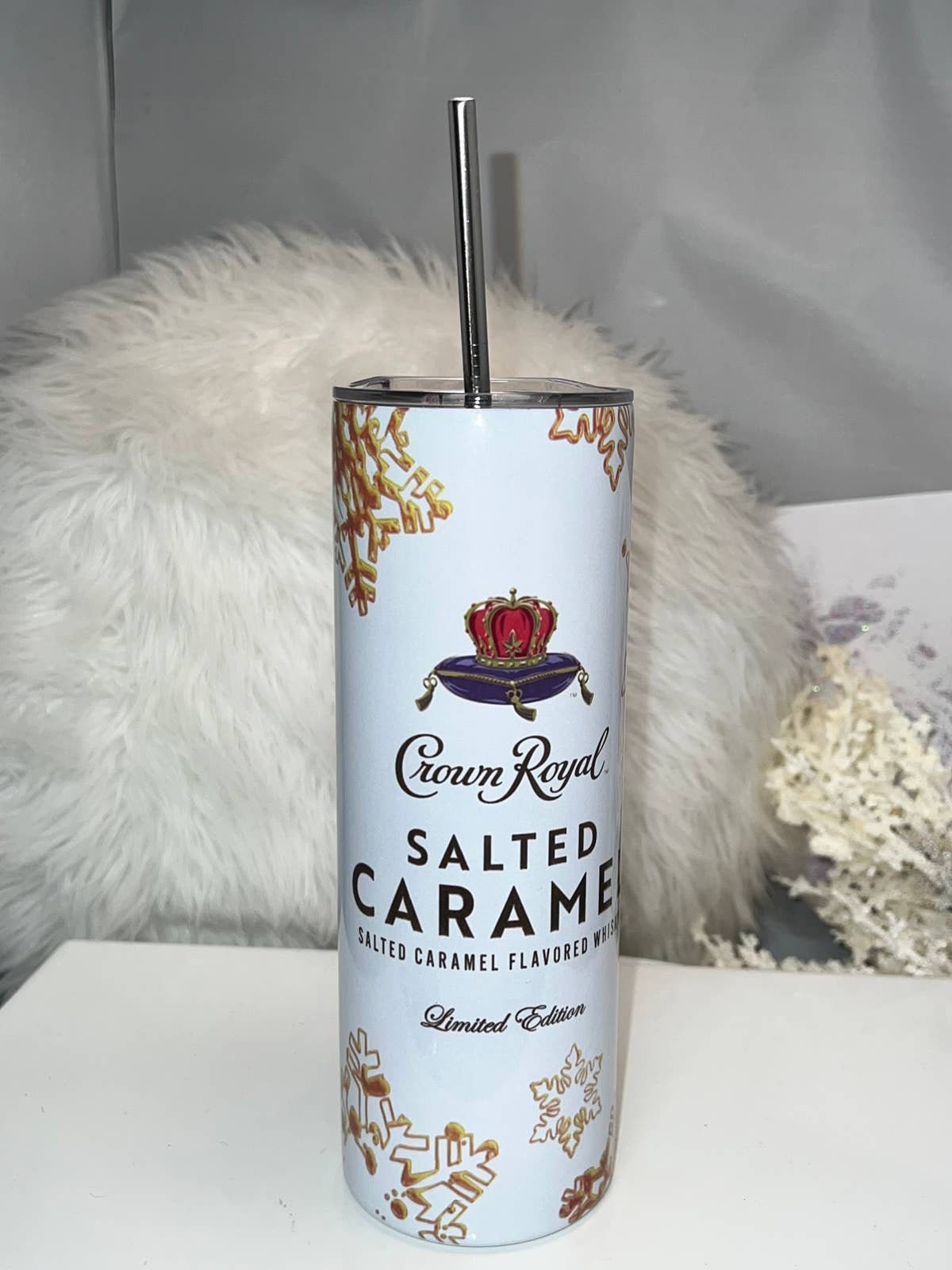 Crown Royal Salted Caramel Stainless Steel Tumbler - Etsy