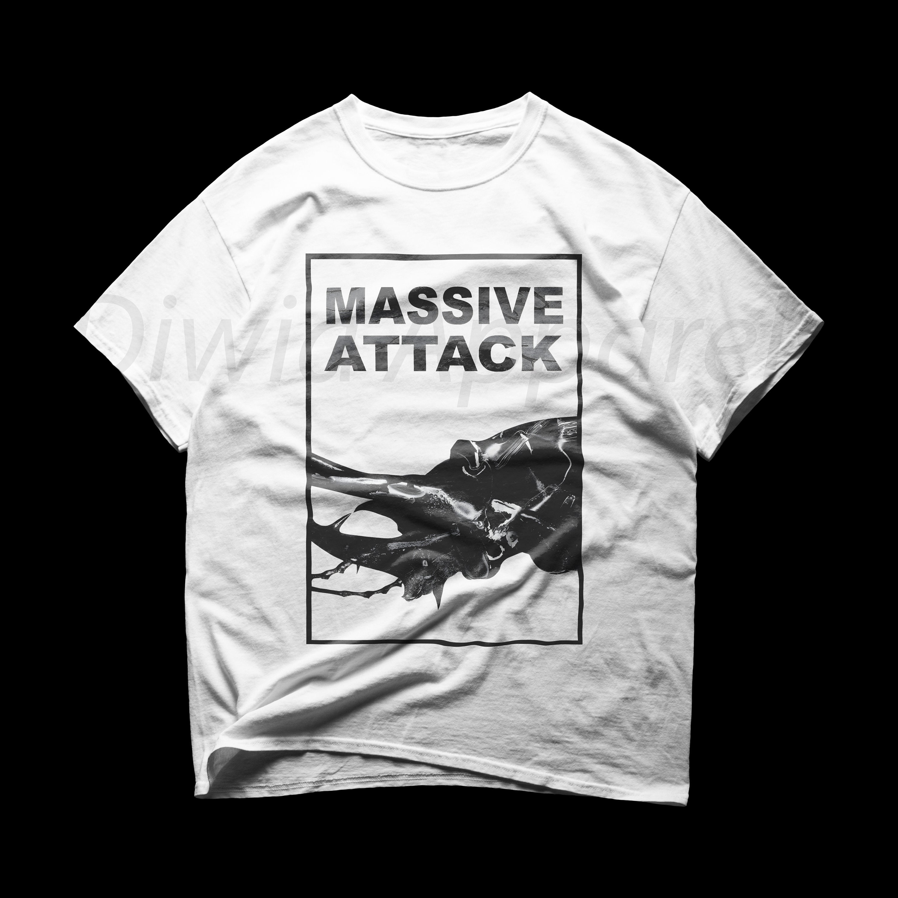 Limited Massive Attack Tshirt - Etsy