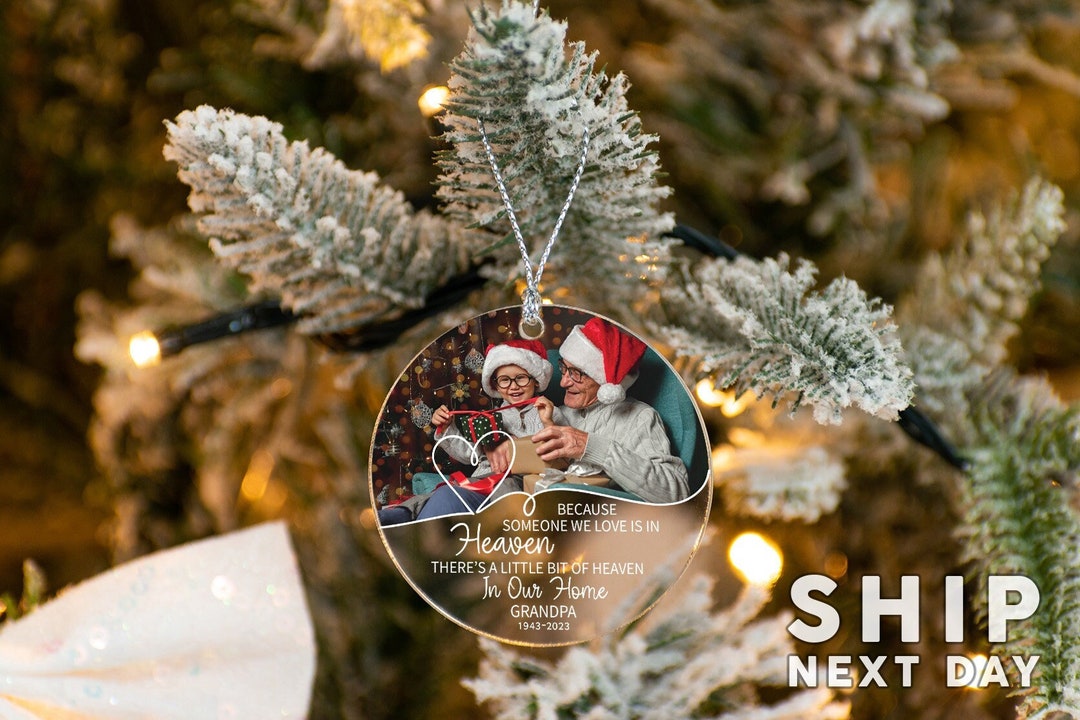 Memorial Christmas Ornament, in Loving Memory Christmas Ornament ...