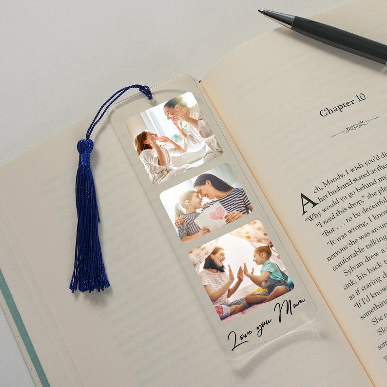 Personalized Bookmark with Tassel