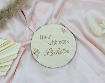 Meilensteine Baby - Monatskarte aus Holz - Erweiterung