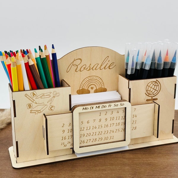 Personalized pen holder