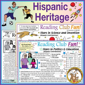 Hispanic Heritage – Leaders in Politics, Science and Education Puzzle Pack