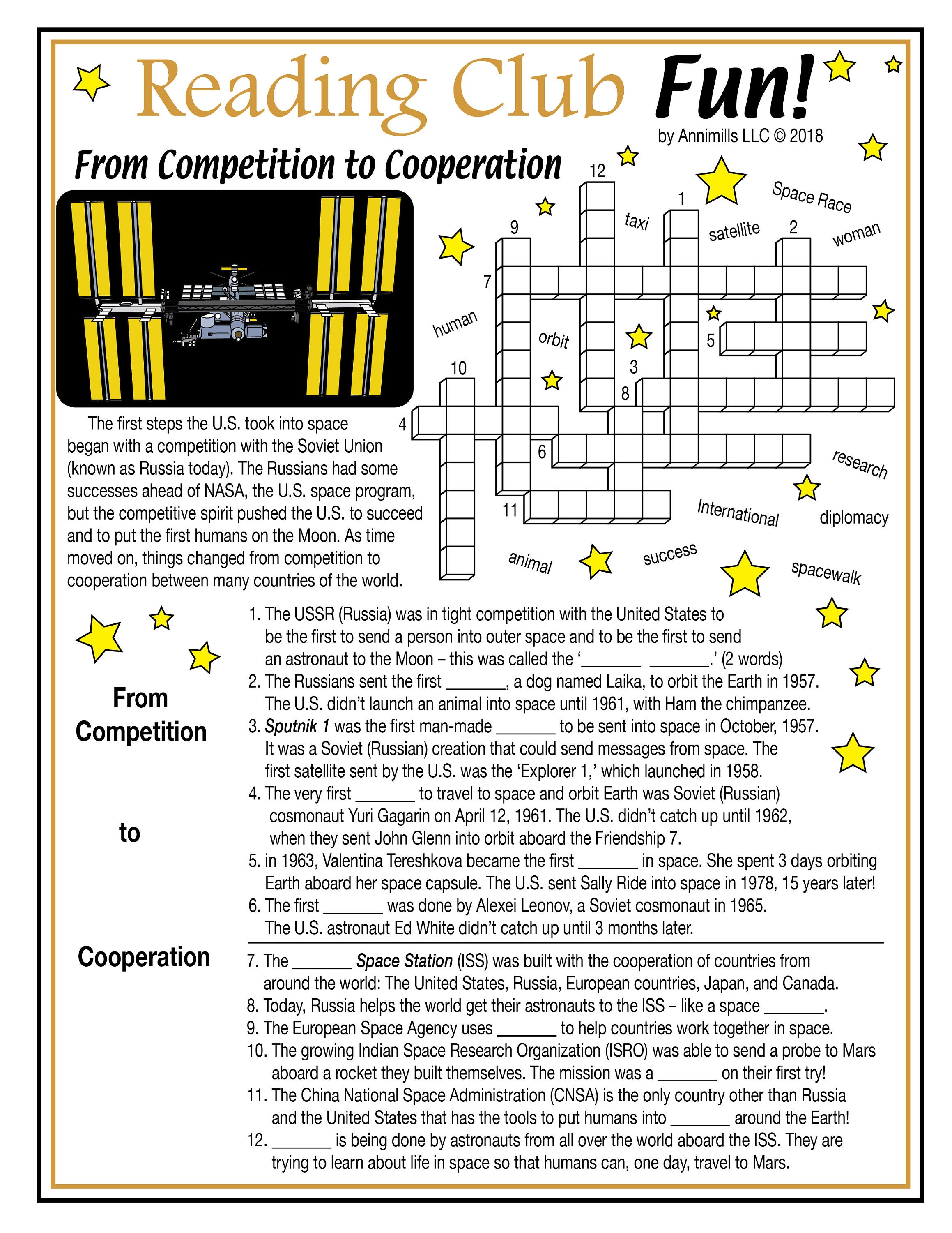 Apollo 11 Moon Landing – Printable Puzzles and Photo Set – With BONUS ...