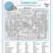 Football Facts & Fun Printable Activity Set history, Teams, Terms - Etsy