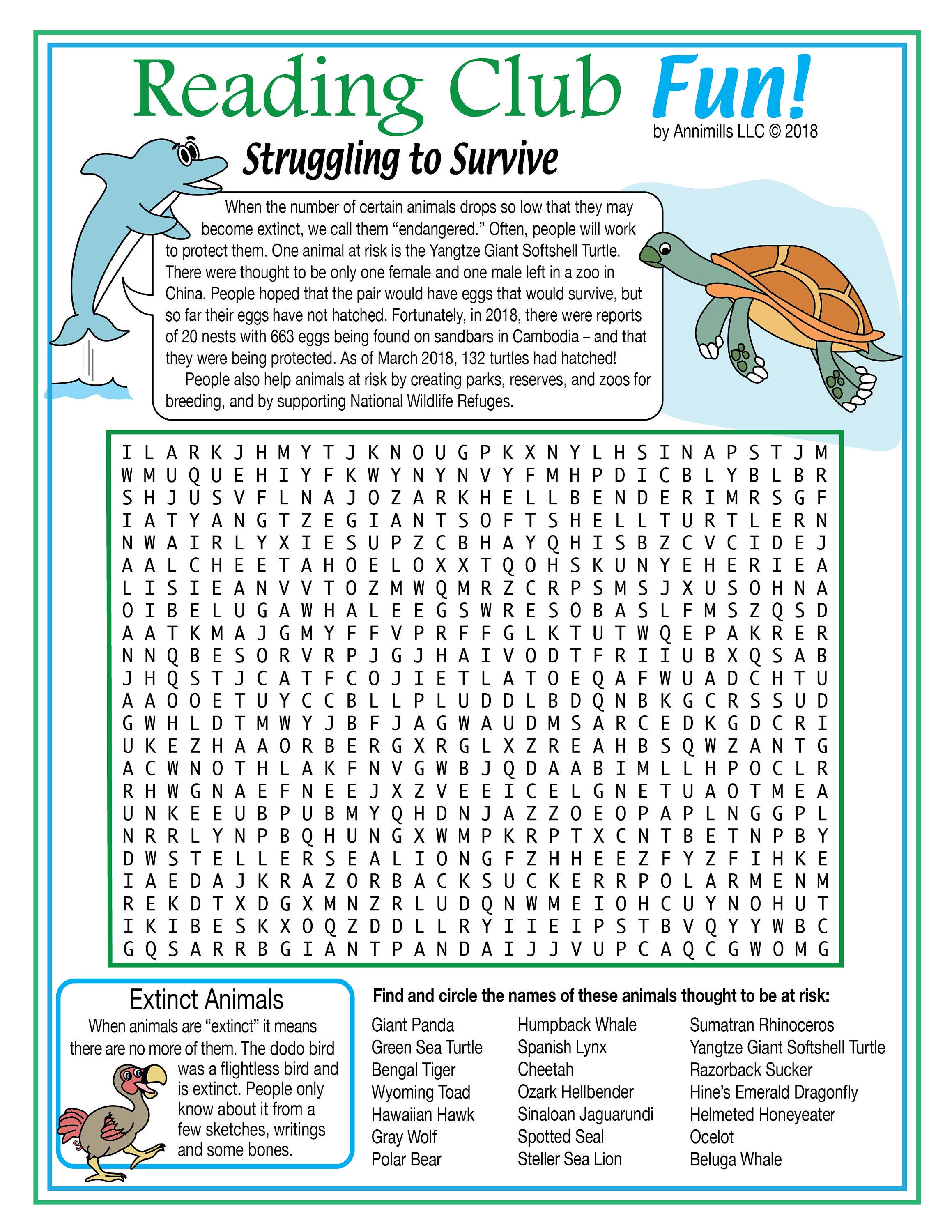 earth day endangered animals printable puzzle set activity etsy