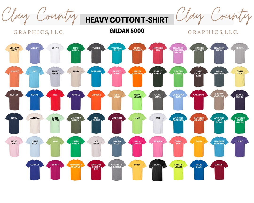 Blank Gildan 5000 T-shirts - Etsy