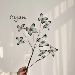 Artificial Butterfly Flowers (27.5 inch) image 8