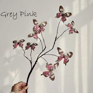 Artificial Butterfly Flowers (27.5 inch) image 4