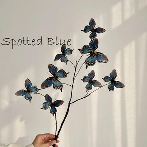 Artificial Butterfly Flowers (27.5 inch) image 3
