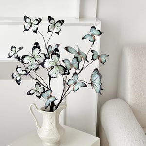 Artificial Butterfly Flowers (27.5 inch) image 11