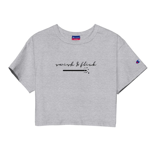 Swish and Flick | Wizard tee | Champion crop top