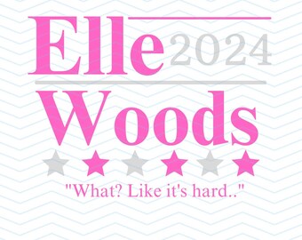 Elle Woods for President PNG