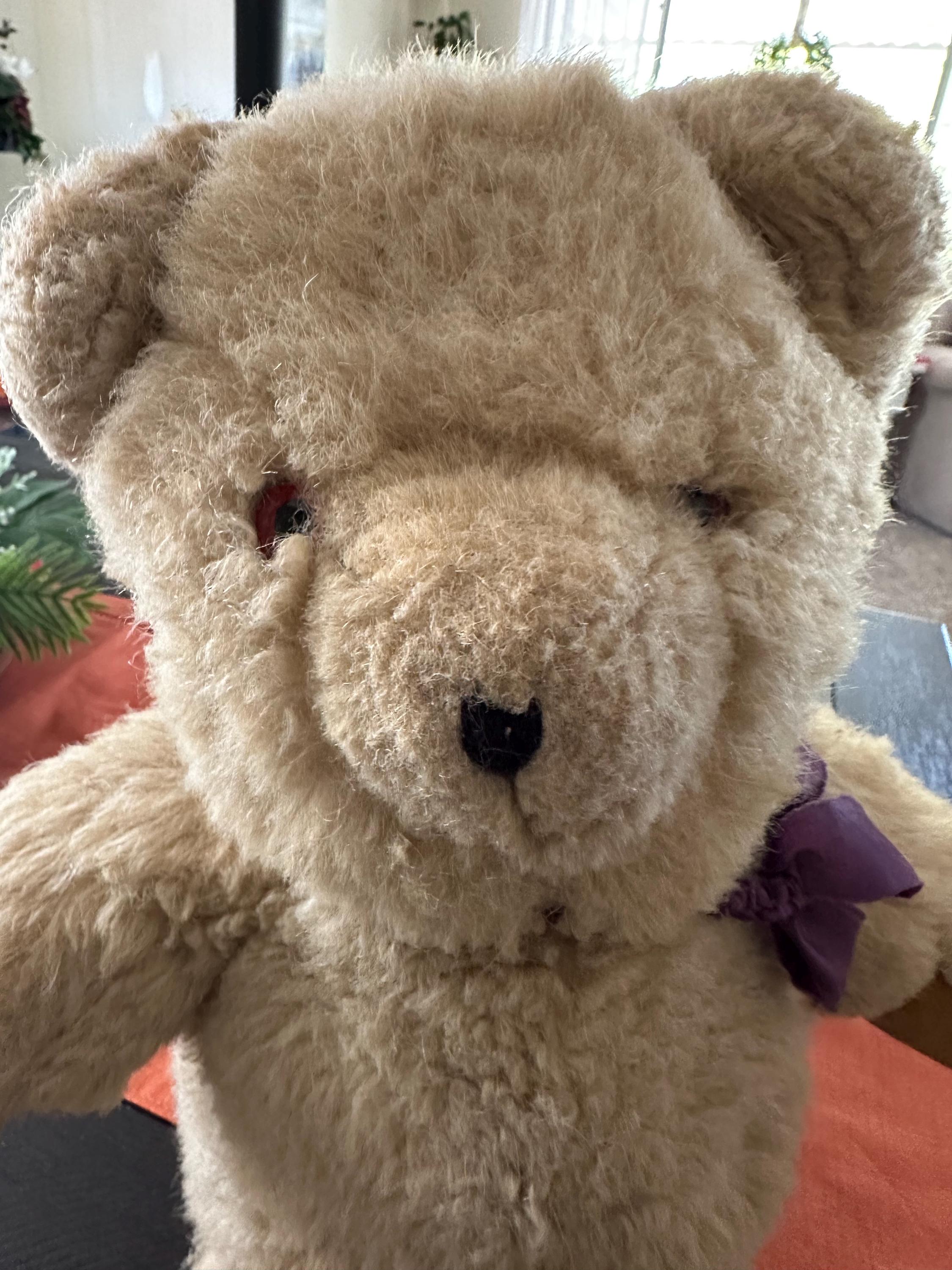 Vintage Alresford Crafts Ltd. Stuffed Bear 22 Inches Made in